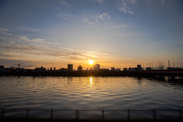 Fototapeta premium 朝の風景