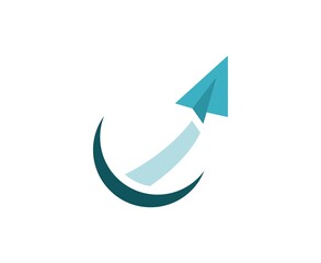 Paper plane logo
