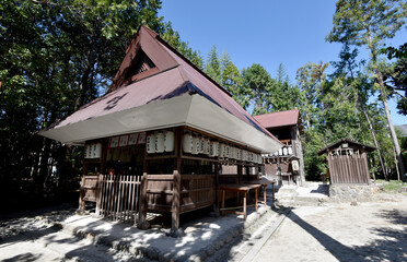 大将軍神社　拝殿　京都市北区