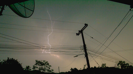 Lightning.