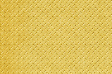 Yellow Diamond metal floor texture gold background