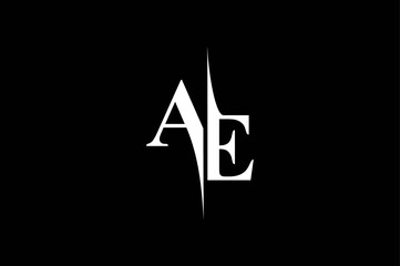 AE Monogram Logo Design