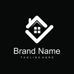 home logo design creative modern idea