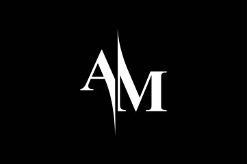 AM Monogram Logo Design
