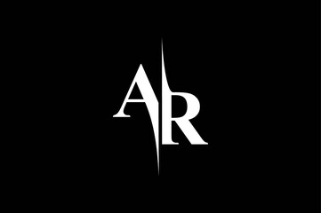 AR Monogram Logo Design