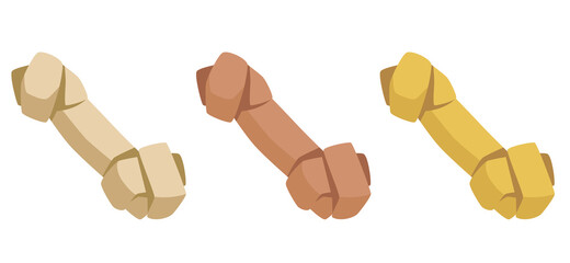 犬用おやつのイラスト素材

