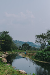 Fototapeta premium river.