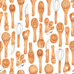 Pattern kitchen utensils