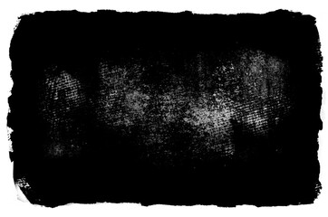 Watercolor rectangle background isolated on white