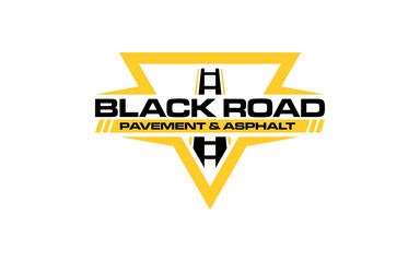 Illustration graphic vector of Asphalt repair, roadwork, pavement logo design template