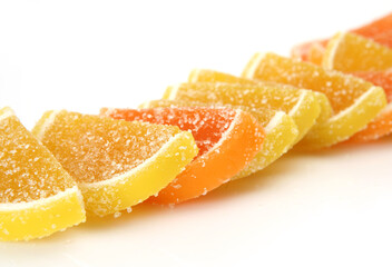 Fototapeta na wymiar Marmalade slices