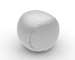 Promotional Kick Ball Hacky Sack Kids Toy For Mockup, 3d render illustration.