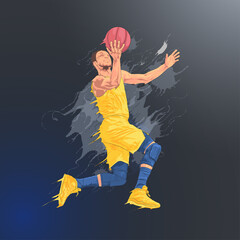 basketball shot jump distortion © akhid