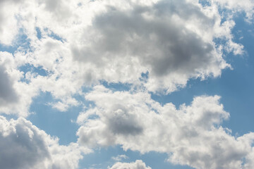 blue sky background with white clouds
