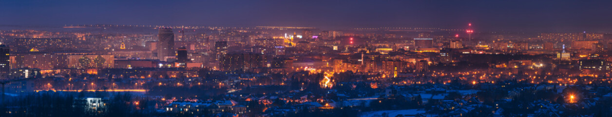 Panorama of Rzeszow