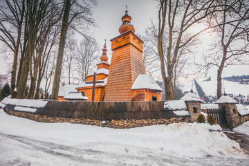 Orthodox church in Powroznik