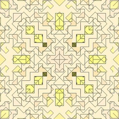 Mosaic abstract background pattern stained, art contemporary.