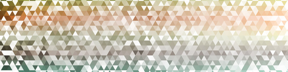 Fototapeta premium Abstract color Low-Polygones Generative Art background illustration