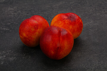Ripe sweet tasty Nectarine fruit