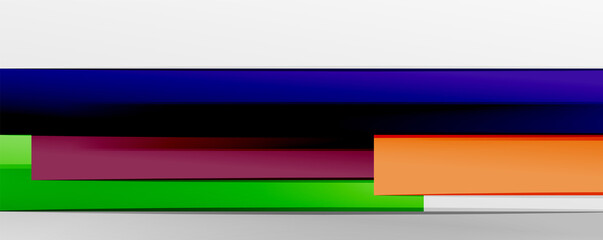 Color abstract lines trendy geometric background for business or technology presentation, internet poster or web brochure cover, wallpaper