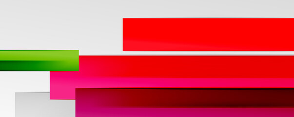 Fototapeta premium Color abstract lines trendy geometric background for business or technology presentation, internet poster or web brochure cover, wallpaper