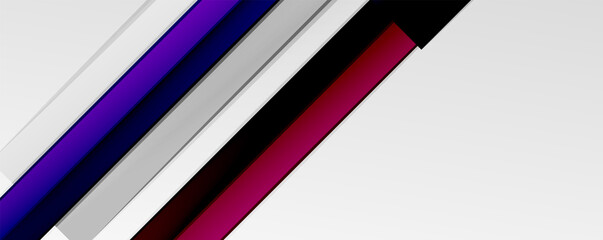Multicolored lines background. Design template for business or technology presentations, internet posters or web brochure covers