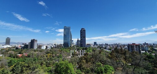 Fototapeta na wymiar Chapultepec Castle Mexico City