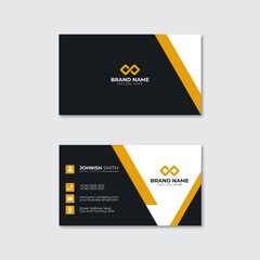 Modern professional business card design vector