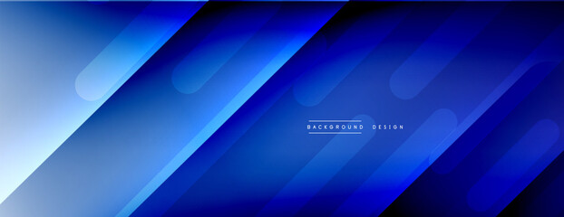 Dynamic lines abstract background. 3D shadow effects and fluid gradients. Modern overlapping forms