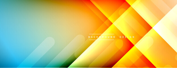 Dynamic lines abstract background. 3D shadow effects and fluid gradients. Modern overlapping forms