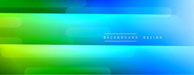 Dynamic lines abstract background. 3D shadow effects and fluid gradients. Modern overlapping forms