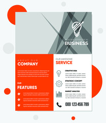 Corporate Business Flyer template for business, digital marketing, agency,it, software, grocery, travel, education, health,medicine, doctor, seo, corporate identity, summer, kids, festival and service