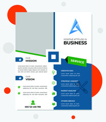 Corporate Business Flyer template for business, digital marketing, agency,it, software, grocery, travel, education, health,medicine, doctor, seo, corporate identity, summer, kids, festival and service