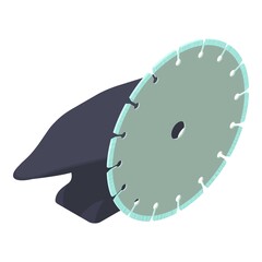 Blacksmith equipment icon. Isometric illustration of blacksmith equipment vector icon for web