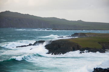Spring landscape in the lands of Ireland