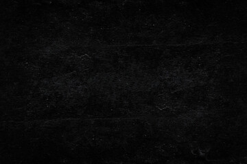 Black wall texture of cement backdrop background. Dark tone .