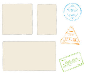 Post stamps and marks