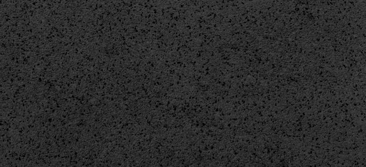 Fototapeta premium Panorama of Black polished sandstone wall texture and seamless background