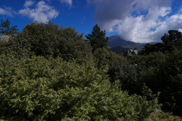 krajobraz góry natura widok niebo niebieskie widok hiszpania