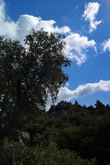 Obraz premium krajobraz góry natura widok niebo niebieskie widok hiszpania