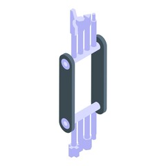 Pocket multitool icon. Isometric of Pocket multitool vector icon for web design isolated on white background