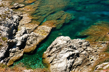Veduta della Cala di di Capo Negru