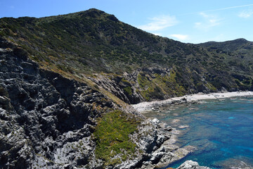 Veduta della Cala di di Capo Negru