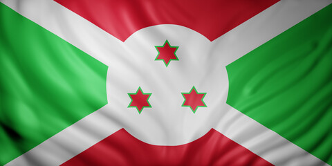 Burundi 3d flag