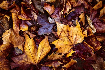 Herbst Blätter Hintergrund abstrakt