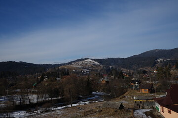 Obraz premium Winter mountains