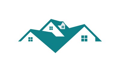 Real estate house vector