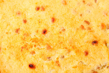 Background from curd casserole