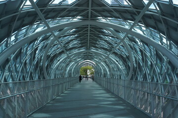 passing thourgh saloma bridge in kuala lumpur