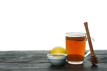 Concept of alternative cold treatment isolated on white background